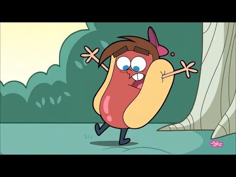 The Fairly OddParents - Timmy transforms into Hot Dog