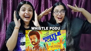Whistle Podu Video Reaction  The Greatest Of All T