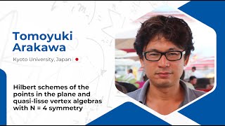 Tomoyuki Arakawa. Hilbert schemes of the pts in the plane and quasi-lisse vertex algebras w. 4 symm