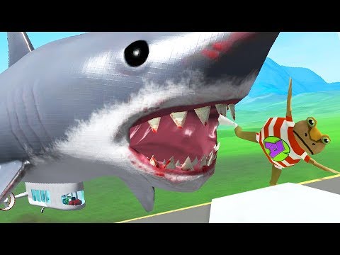 NEW SHARK BLIMP! - Amazing Frog - Part 159 | Pungence
