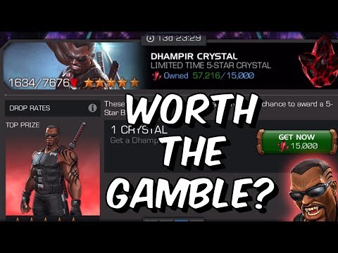 2019 5 Star Featured Blade Crystal - Is It Worth The Gamble? - Marvel Contest Of Champions