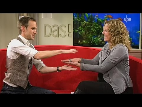 Thimon von Berlepsch und Bettina Tietjen bei DAS!