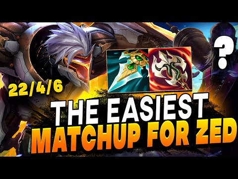 THIS MUST BE THE EASIEST MATCHUP FOR ZED l 420WeabooSlayer