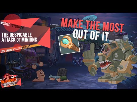 The Despicable Attack of Minions | Tips, Tricks & Tactics | Worms WMD Tutorials🎥