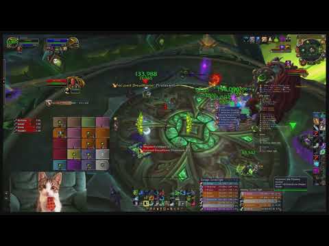 Mythic Kil'Jaeden with Nurfed - Resto Druid POV