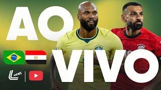 BRASIL X EGITO AO VIVO DIRETO DE CLEVELAND - JOGO DA SELEÇÃO AO VIVO - JOGO DO BRASIL AO VIVO