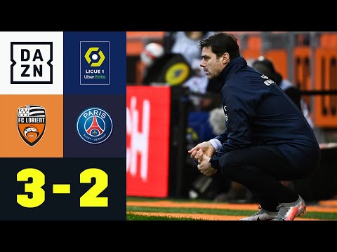 90+1! Erste Pochettino-Pleite gegen Aufsteiger: Lorient - PSG 3:2 | Ligue 1 | DAZN