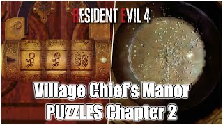 Resident Evil 4 Remake - Village Chief’s Manor, Closet Lock & Crystal Marble Sphere Puzzle Chapter 2