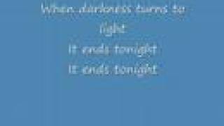 The All-American Rejects-It Ends Tonight (lyrics)