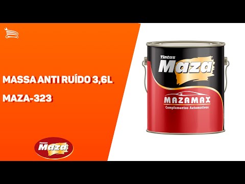 Massa Anti Ruído 3,6L MAZA-323 - Video