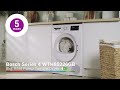 Bosch WTH85226GB Series 4 Heat Pump Tumble Dryer, 8kg, White, A++ Rated