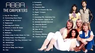 ABBA, The Carpenters Non Stop Love Songs 2021 ♫ The Ultimate Love Song Collection 2021