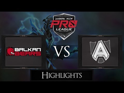 Balkan Bears vs Alliance Highlights | joinDOTA MLG Pro League