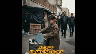 A LIÇÃO DA MENINA DE RUA ( APRENDA COM ESSA HISTÓRIA) VEJA ATE O FINAL 