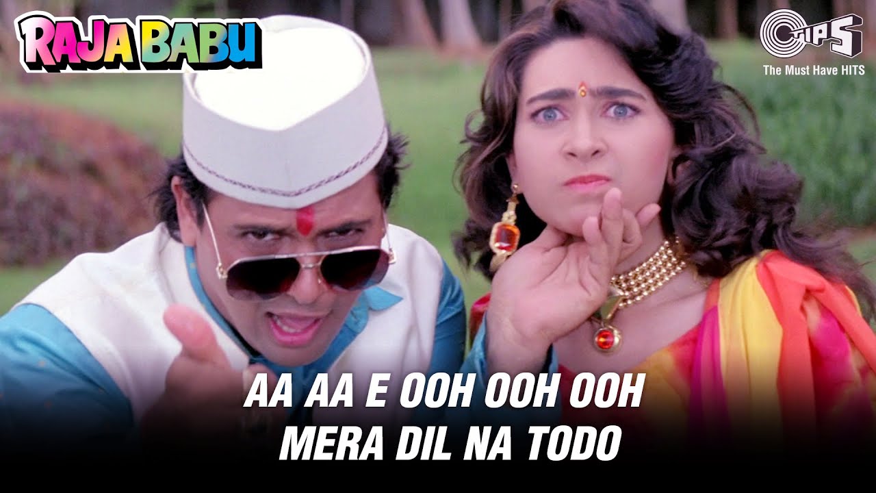 Mera Dil Na Todo (Male) Lyrics | Raja Babu | Abhijeet | Anand Milind