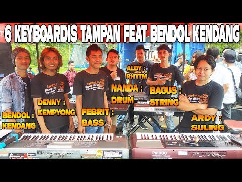 KOLABORASI 6 KEYBOARDIS AND BENDOL PERCUSSION(Bruss Tanpa Latihan)..CFD Giritontro