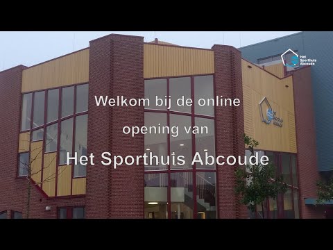 Opening Sporthuis zaterdag 9 januari 2021