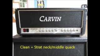 Video thumbnail for Carvin MTS 3200 Tube head demo video by tammanaq