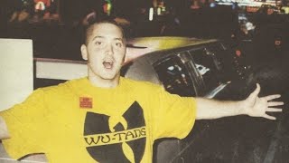 Eminem - Step Right Up ( RARE FREESTYLE ) ( LYRICS )