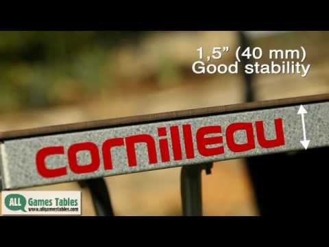 Cornilleau Sport 250M Outdoor Rollaway Table Tennis - www.allgamestables.com