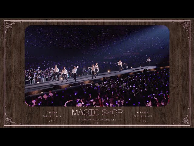 [PREVIEW] BTS (방탄소년단) JAPAN OFFICIAL FANMEETING VOL.5 [MAGIC SHOP] DVD SPOT