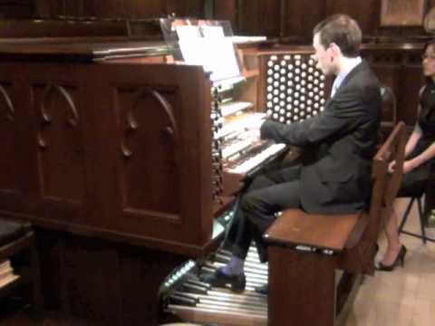 Tucker Wheatley- Mendelssohn Organ Sonata No. 6 - pt. 1