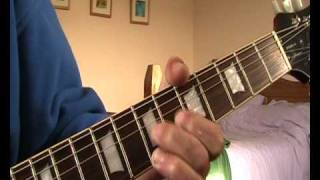 Ron Wood guitar lesson for dummies (you can make me dance sing)