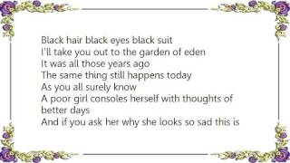 Hugh Cornwell - Black Hair Black Eyes Black Suit Lyrics
