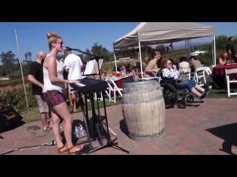 Meg & Claire visit Lorimar Winery in Temecula October 2014