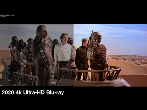 Star Wars: Episode VI - Return of the Jedi - 4k/Blu-ray Comparison