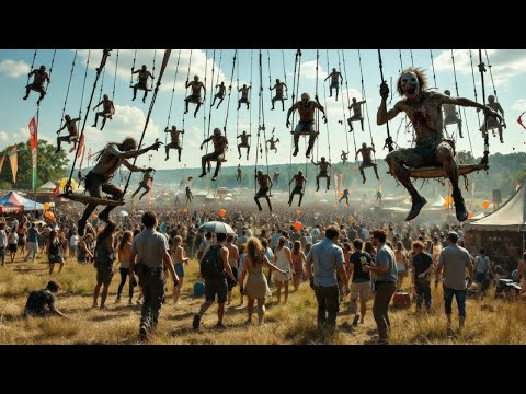 They Thought the Zombies Were Part of the Festival… Until It Was Too Late | Horror Recap