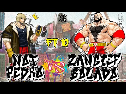 SF6 👊 NotPedro (Ken) vs Zangief Bolado (Zangief) 👊 Lobby - FT 10