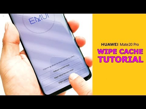 How to Wipe Cache Partition in Huawei Mate 20 Pro