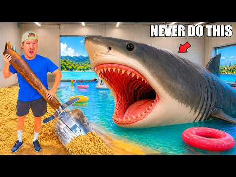 I Built a Giant Beach Ecosystem in My Warehouse! (with 112 creatures)