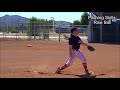 Jayden Bosch-Davenport Softball Skills Video - 2019 Pitcher 3B