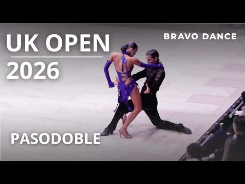 UK OPEN 2026 Pasodoble | Professional Latin - Nino Langella and Andra Vaidilaite | Dance Competition