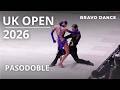 UK OPEN 2026 Pasodoble Professional Latin Nino Langella And Andra Vaidilaite Dance Competition
