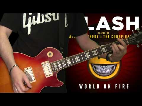 Slash & Myles Kennedy - Bent To Fly (full guitar cover)