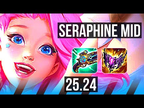 SERAPHINE vs AHRI (MID) | EUW Master | 25.24