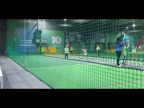 Action netball practice