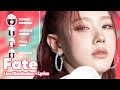G I DLE Fate Line Distribution Lyrics Karaoke PATREON REQUESTED