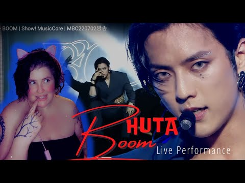 STAY Kats Megan Reacts to [ HUTA "Boom" Live Performances & Choreography ] First Time Reaction!
