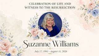 Suzanne (Suzy) Allene Williams Memorial Service - August 25, 2026