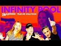 Infinity Pool Trailer Reaction! Brandon Cronenberg | Alexander Skarsgård | Mia Goth!