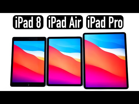 iPad 8 (2020) vs iPad Air 4 (2020) vs iPad Pro (2020) - Comparison | These are the differences!