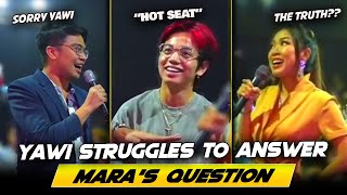 YAWI STRUGGLES TO ANSWER MARA'S QUESTION [ENG SUB]