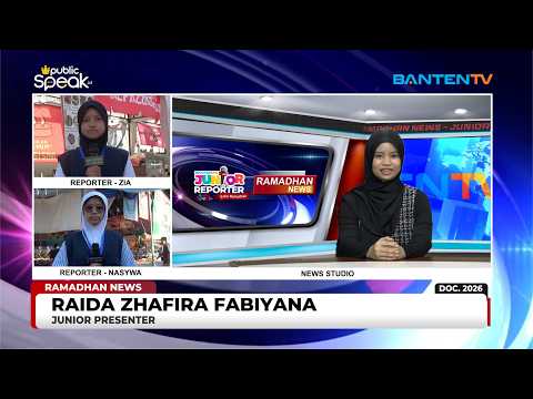 Video dokumentasi praktik panggung dan rekaman podcast siswa Speak Corner Public Speak ID Serang episode 9