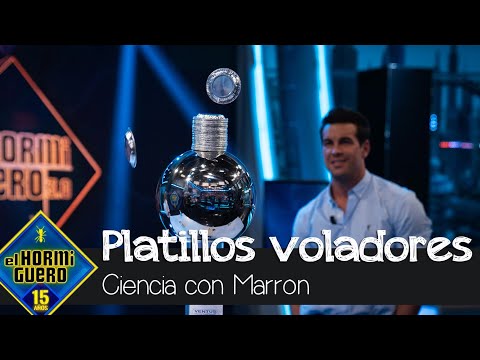 Marron conquista a Mario Casas con sus platillos voladores - El Hormiguero