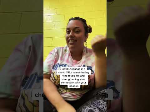 Light language in a church for self-love and intuition#lightlanguage  #intuition