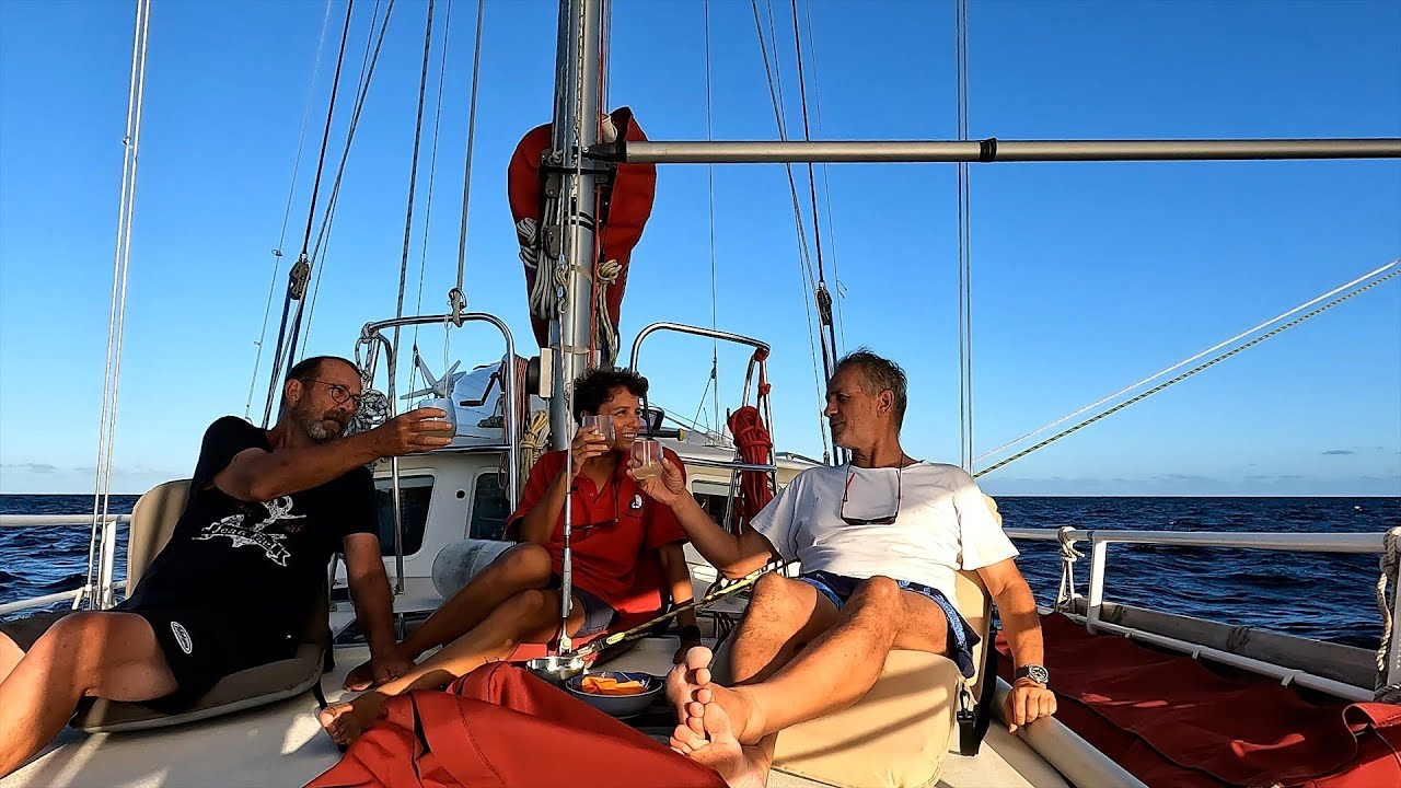 Jade#28 – GRENADA - BONAIRE: 4 days at sea with a guest on board (including heaving-to practice)